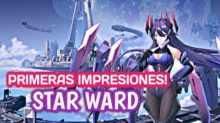 ¡WAIFUS CON MECHAS EL VIDEOJUEGO! - PRIMERAS IMPRESIONES DE STAR WARD 🔥