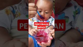 MPASI BUAH NAGA BONAR #videoshort #shortvideo #shorts #cutebaby #trending #mpasi #cute #mpasi