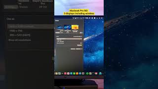 macbook m2 pro 3 displays  wireless and wired