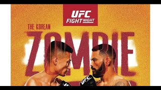 UFC Fight Night: Korean Zombie vs Ige FULL card predictions