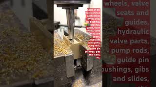 Ampco bronze #machinist #shortvideo