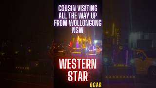 Cousin visiting all the way up from Wollongong NSW in his western star semi truck #westernstar #qld