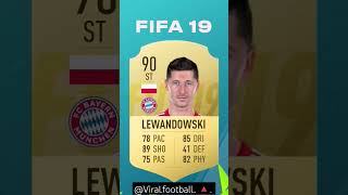 LEWANDOWSKI fifa evolution 🔥2024#fifa23 #fut23 #fifa22 #fifa #football #shorts #skills #fyp #fypシ