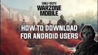 How To Download Warzone Mobile...