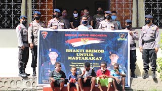 Bhakti Brimob Untuk Masyarakat | Giat Baksos Kompi-1 Batalyon A Pelopor