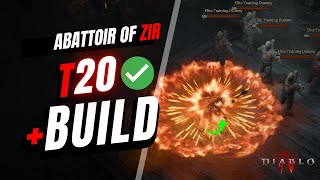 TIER 20 CLEAR! + Build Guide | Barbarian WW HotA | Diablo 4