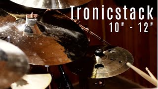 Symrna Cymbals - Tronicstack 10"-12" - The Harmonic Fusion - A Crispy & Smooth Cymbal Marvel