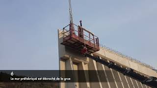 Mur de soutènement 2.0 et Semelle Filante en Béton Préfabriquée - MONACHINO - Courte vidéo