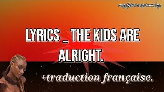 Ayra Starr - The kids are alright [ Lyrics ] & traduction française.