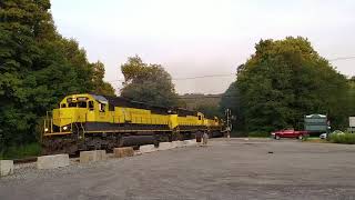 NYS&W SU99 charging up the mountains #nyswtrains #nyswsu99 #nys&wsu99