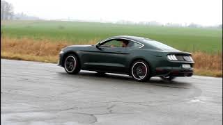 2019 Mustang Bullitt Drifting.