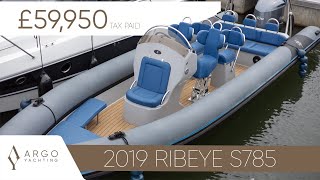 2019 Ribeye S785 FOR SALE NOW in Swanwick, UK