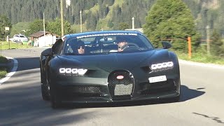 JUST A NORMAL DAY in SWITZERLAND.. CHIRON , F50 , LAFERRARI...