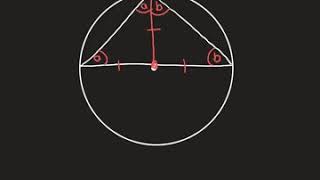 Proof angle in semicircle