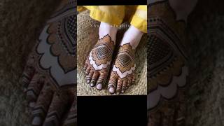 😍wow new simple easy feet 🦶 mehndi design#2024 #mehndi #hennatattoo #latest #new