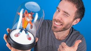 Crash Bandicoot Bell Jar Light Unboxing | Paladone TV