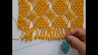 ahtapot şal modeli yapımı örümcek model etol şal yapımı  shawl models #crochet #shawl #şalmodelleri