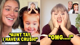 Baby Wyatt Kelce Tells Aunt Taylor Swift THIS Secret about Crush in Pre School!