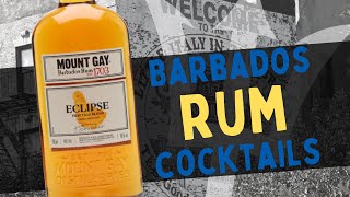 2x BARBADOS RUM Cocktails || Mount Gay Eclipse