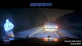 Ford Mustang GT Takes GSP On High Speed Chase | Crashes Into Trees