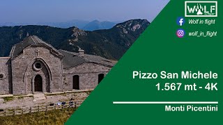 Pizzo San Michele - 1567 m.s.l.m. - 4K drone (prima parte)