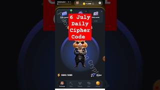 6 july hamster daily cipher code | today's  hamster Kombat daily morse code 6 july