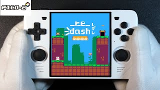 Redash Pico-8 Powkiddy RGB30 Handheld Gameplay