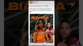 Bianca Bustamante signs with McLaren !