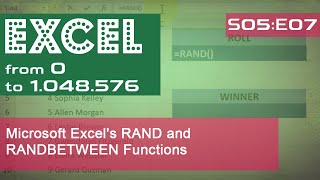 Microsoft Excel's RAND and RANDBETWEEN Functions