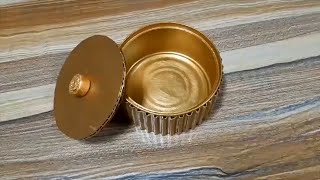 Upcycled Tuna Can Jewelry Box