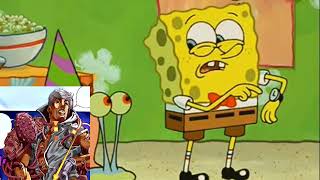 Steel Ball Run Stands Portrayed by spongebob