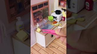 Unboxing Rolife Miniature Kitchen  #miniature #diy