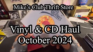 Mike’s Club Thrift Store Vinyl and CD Haul