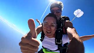 Ana First Skydive! Tandem Jump from 10000 feet at iJump Gran Canaria