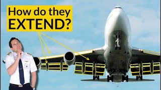 How do FLAPS EXTEND on AIRPLANES? Explained by CAPTAIN JOE