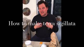 How to Make Terra Sigillata