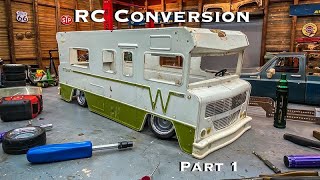 Tonka Winnebago RC Conversion on RCeveryday.com Shop Truck Chassis, Part 1