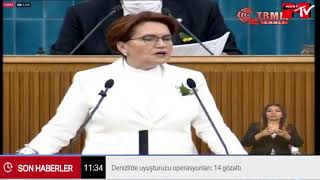 İYİ PARTİ GENEL BAŞKANI MERAL AKŞENER GURUP TOPLANTISINDA #ANAYASA ÇALIŞMALARINI AÇIKLADI!..