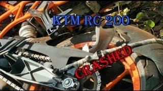 KTM RC 200 Post Crash | Taken Away in a Auto | ONi M