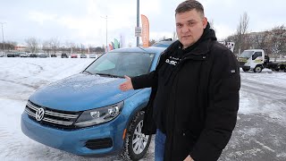 Передача  Volkswagen Tiguan из США - корпоративный автомобиль, проданный с НДС! Пробег 27 000 КМ!!!