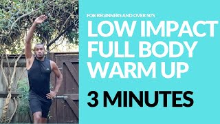 LOW IMPACT FULL BODY WARM UP // FOR BEGINNERS & OVER 50'S // THE HIIT DUDE // No.6