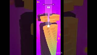 Drop stack ball game level 2 to 5 #drop #stack #ball #shortvideo