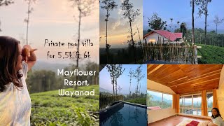 Private pool villa for 5.5k & 6k Mayflower Resort, Wayanad. Kerala #voiceofrengu #poolvilla #wayanad