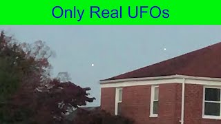 UFOs over Baltimore, Maryland.