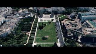 Parc André Citroën vu du ciel