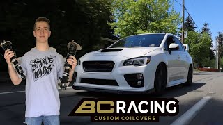 SURPRISING MY LITTLE BROTHER WITH COILOVERS!