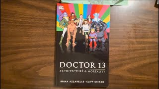 Doctor 13: Architecture And Mortality, Azzarello and Chaing’s funny requiem for uncool DC characters