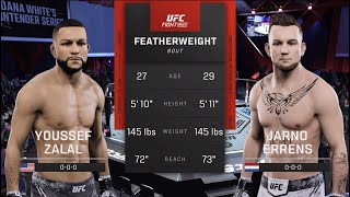 UFC Vegas 95: Zalal vs Errens (UFC 5 Simulation)