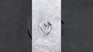 Dolphin ring with bluestone perfect gift for women # dolphin ring #sterlingsilver925 #rakshabandhan