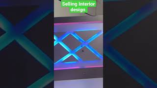 Latest False Ceiling Design | Ceiling Modern Lighting design Living Room | #KaiumKhan #shorts